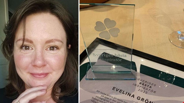 Utsedd till rets inspiratr