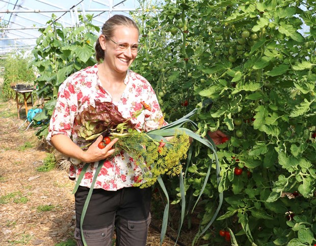 Pernilla valde odlandet - blev ett vxande intresse