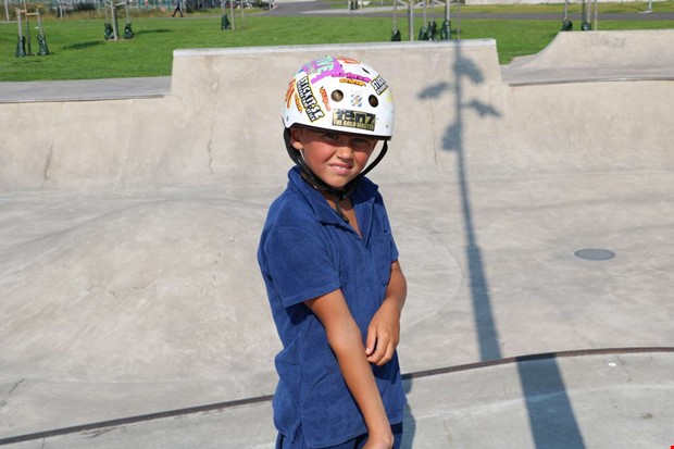 Mycket aktivitet i skateparken