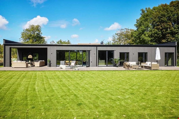 Nybyggd villa blev uppm�rksammad