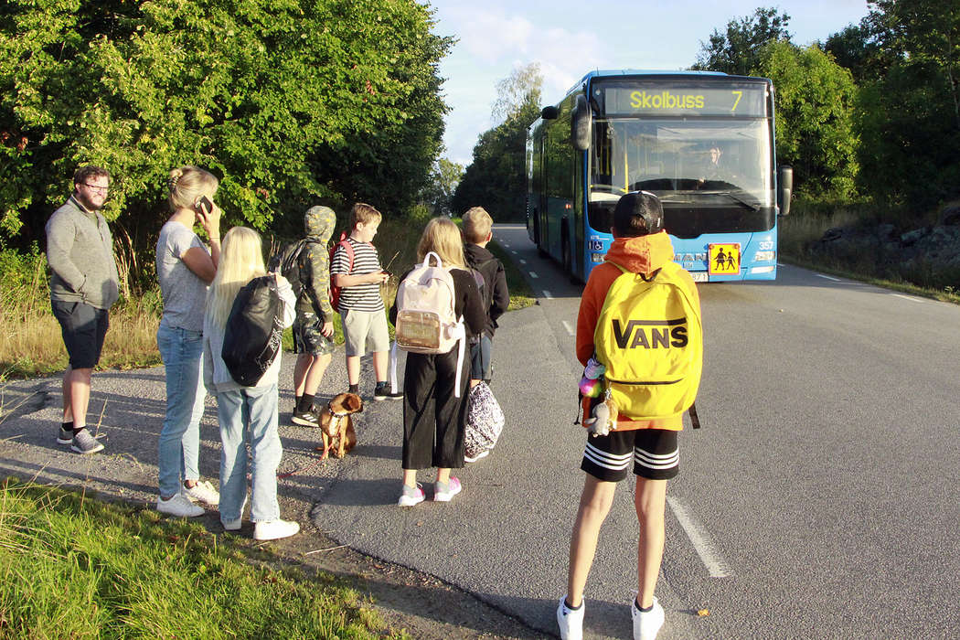 Bussen kom men ingen visste om ändrad tidtabell » Norra Halland