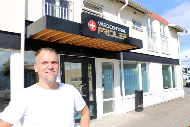 Premir fr den frsta vrdcentralen i Frilless 