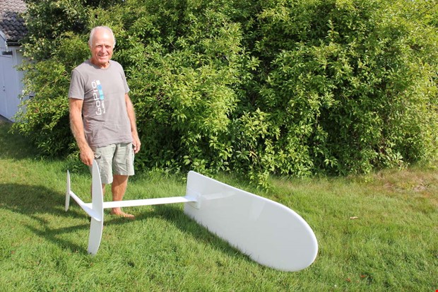 Kitesurfar nstan varje dag