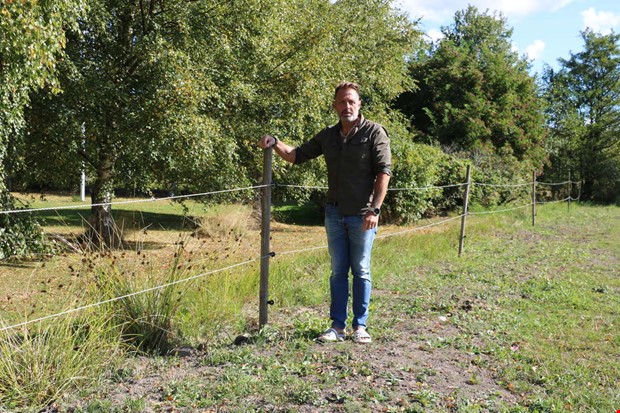 Slog spettet i strmkabel p 10 000 volt