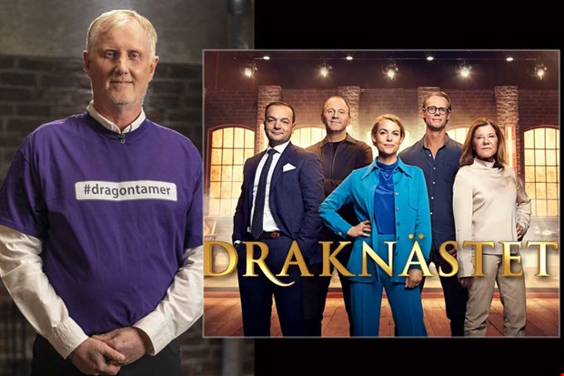 Mats lyckades tämja en av drakarna