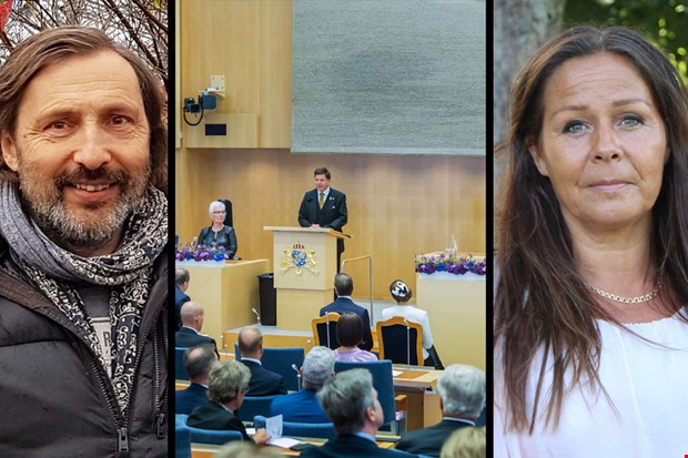 Talmansomr�stning f�rsta punkten i riksdagen