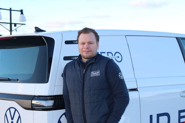 Nya folkabussen lanserades p� Kungsbackas gator