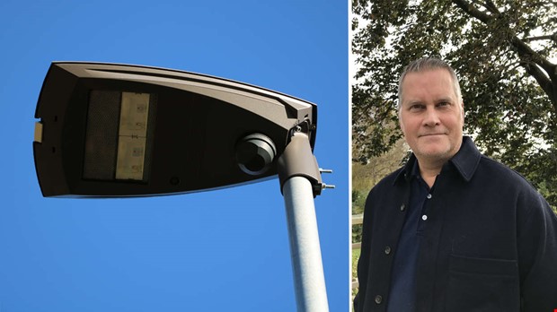 Belysning med sensorer testas i Kungsbacka