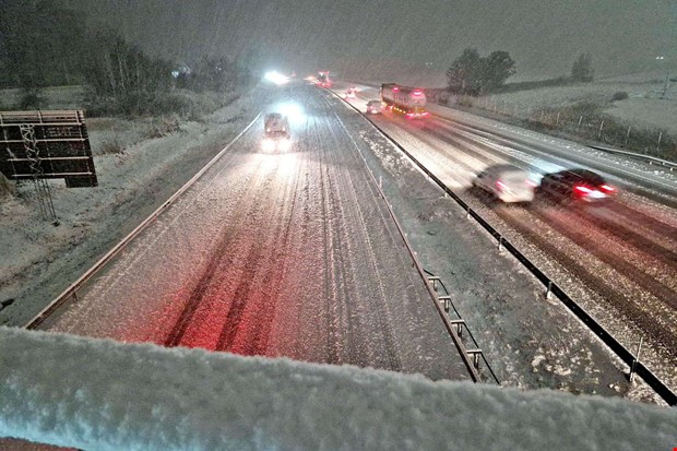 Trafikolycka med buss i Onsala