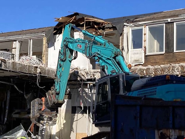 �tervinning g�ller n�r Facklan rivs