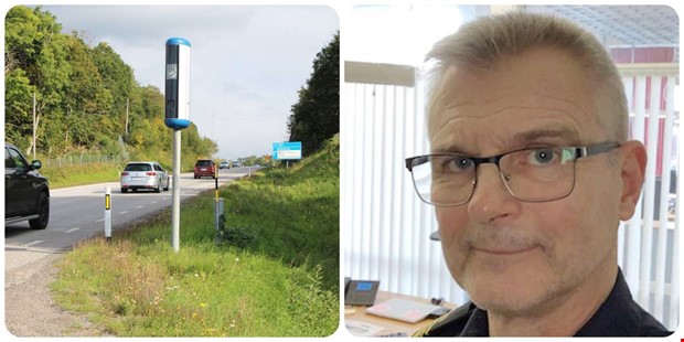 S� m�nga �ker fast vid fartkamerorna 