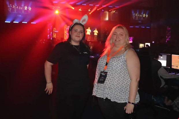 Ljusshow invigde LAN