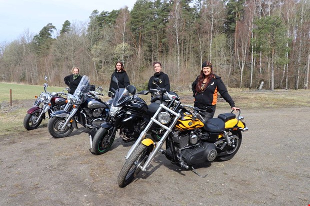 Motorcykelklubben som bara r fr kvinnor 