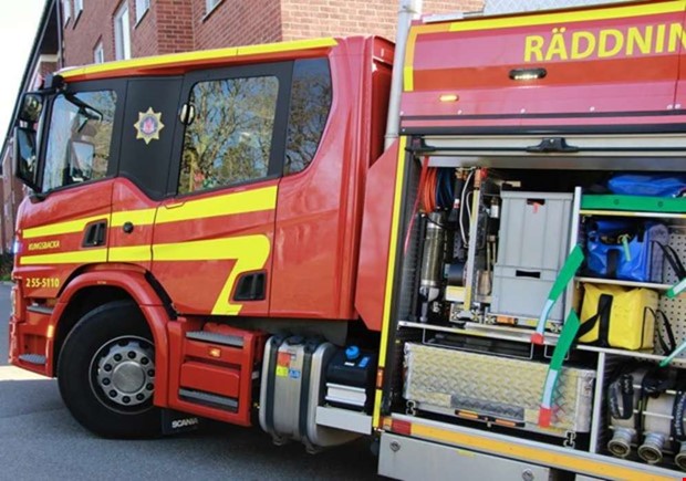 Mindre gräsbrand vid Kungsmässan Mindre gräsbrand vid Kungsmässan