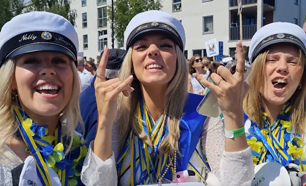 Sex minuters tv-summering av festen