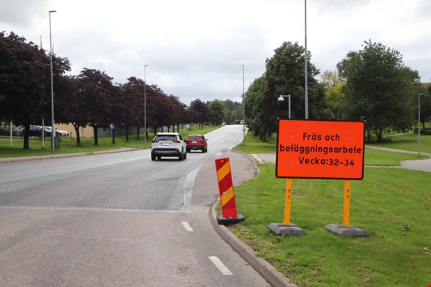 Flera vägarbeten i Kungsbacka – trafiken påverkas Flera vägarbeten i Kungsbacka – trafiken påverkas