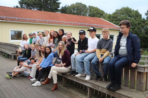 Elevers l�slust ska v�ckas genom f�rfattarbes�k