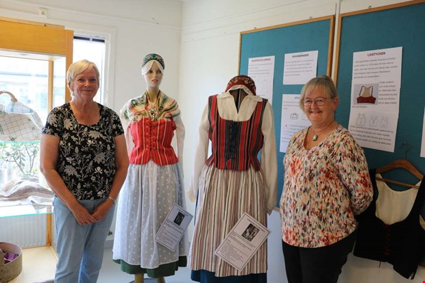 Ny utställning visar folkdräkter Ny utställning visar folkdräkter