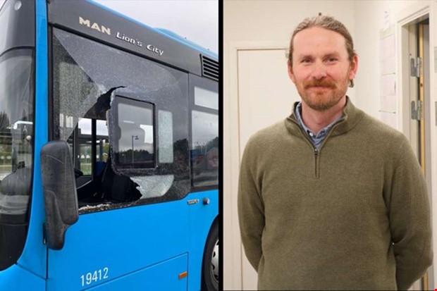 Efter stenkastning – nu ska bussarna rulla igen