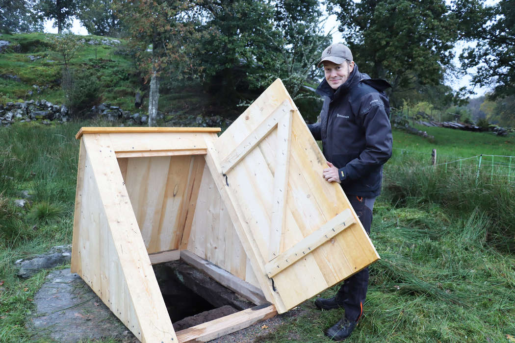 Frank kan jobben med å rydde opp i gamle hus » Norra Halland