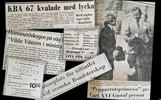 verraskad kung och rrigt vid hockeykval