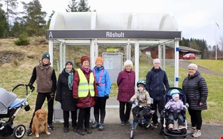 Boende kr�ver g�ng- och cykelbana: 