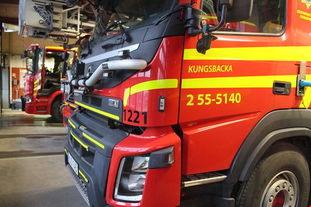 Gräsbrand i Särö – besvärlig terräng Gräsbrand i Särö – besvärlig terräng