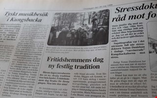 Fr 25 r sedan: Premir fr Fritidshemmens dag 