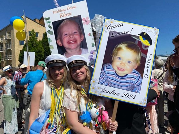 S var studentfirandet  se NH:s live i efterhand