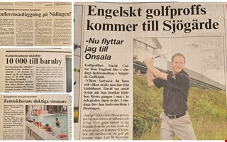 Jorden runt-resa och golfproffs  det skrev Norra Halland om fr 20 r sedan 
