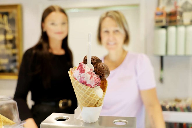 Glass och marsipan hela dan i Fjrs