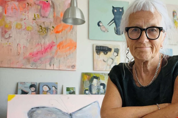 Elisabeth �lskar att konsten skapar m�ten