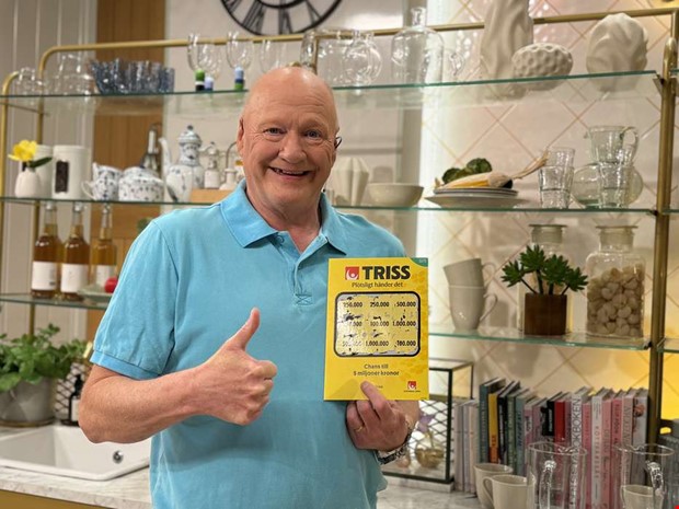 Ulf från Kungsbacka vann en kvarts miljon på Triss Ulf från Kungsbacka vann en kvarts miljon på Triss