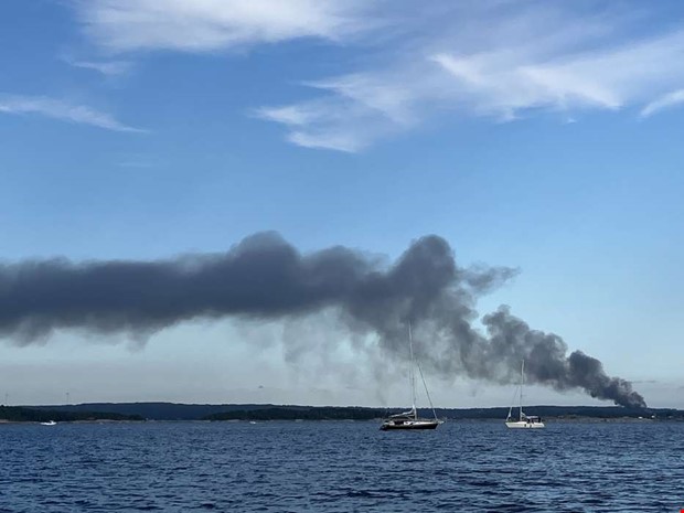 Brand i byggnad Brand i byggnad