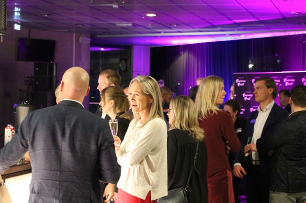 Lyckat nringslivsevent i teaterfoajn