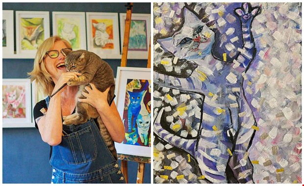 Att skapa är konstnären Helenas livselixir Att skapa är konstnären Helenas livselixir