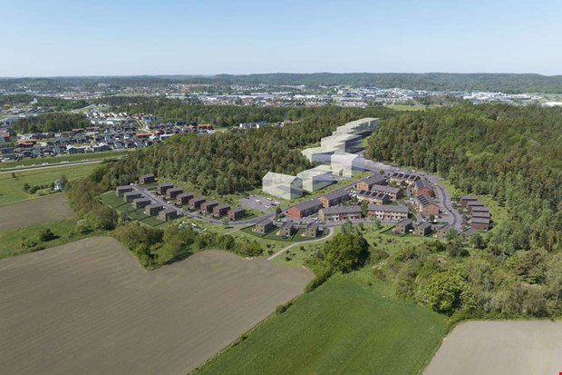 Nya skisser – 170 bostäder planeras i Tölö Glänta Nya skisser – 170 bostäder planeras i Tölö Glänta