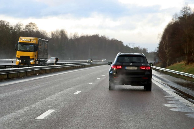 Röjning av träd påverkar trafiken på E6 Röjning av träd påverkar trafiken på E6