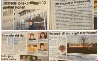 Fr 20 r sedan: Fackstrid, lneskillnader och skolval 