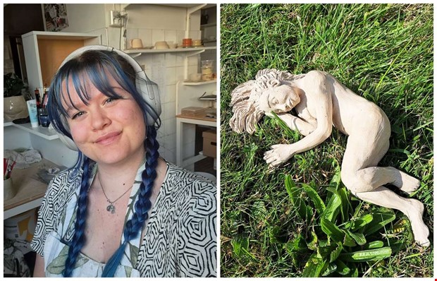 Veckans konstnär Lilly har blivit förälskad i leran Veckans konstnär Lilly har blivit förälskad i leran