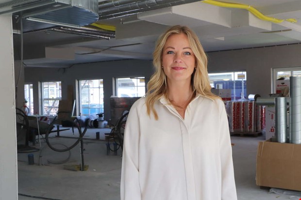 Den nya restaurangen tar form på Brända tomten Den nya restaurangen tar form på Brända tomten