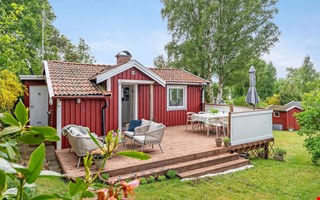 Charmigt fritidshus vid havet vckte nyfikenhet 