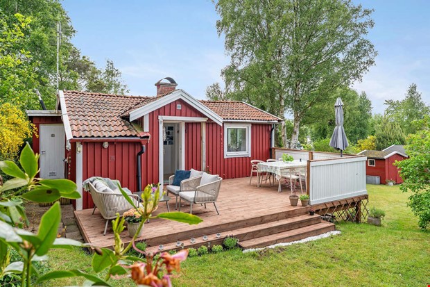 Charmigt fritidshus vid havet väckte nyfikenhet Charmigt fritidshus vid havet väckte nyfikenhet