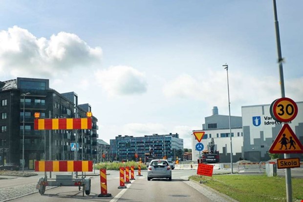 Arbetet klart – trafiken flyter som vanligt på viktiga leden Arbetet klart – trafiken flyter som vanligt på viktiga leden