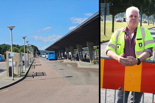 Nya vägarbeten påverkar både bussar och bilar Nya vägarbeten påverkar både bussar och bilar