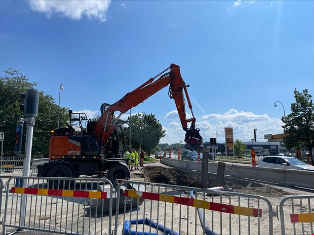 Vgarbetet vxer  ven Varbergsvgen pverkas