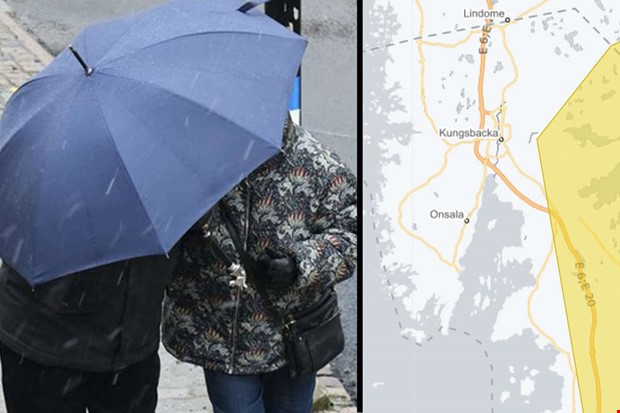 SMHI varnar f�r skyfall � risk f�r nya �versv�mningar