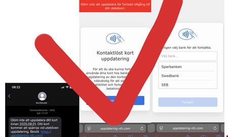 Telebolag varnar  jakt efter bankuppgifter via sms