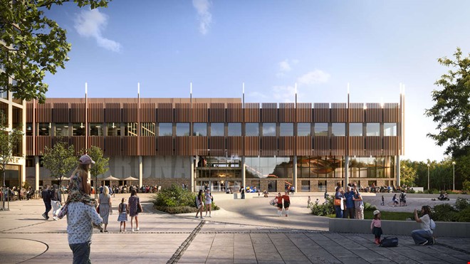 Arenan ska bli mtesplats  visionr chef skes