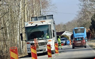 TMA-bilen fick ta smllen: 